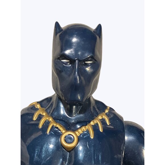 Marvel Black Panther Collectible Action Figure With Gold Colored Accents - Picture 2 of 10